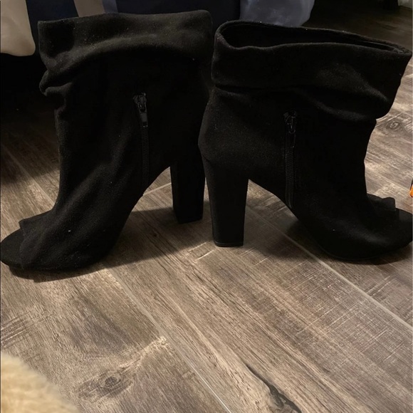 Peep Toe Booties - Picture 3 of 6